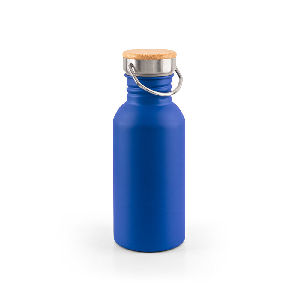 EWING. Garrafa em aço inoxidável (90% reciclado) com parede simples