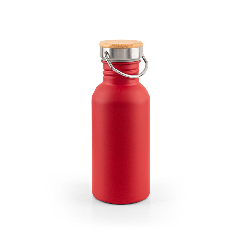 EWING. Garrafa em aço inoxidável (90% reciclado) com parede simples