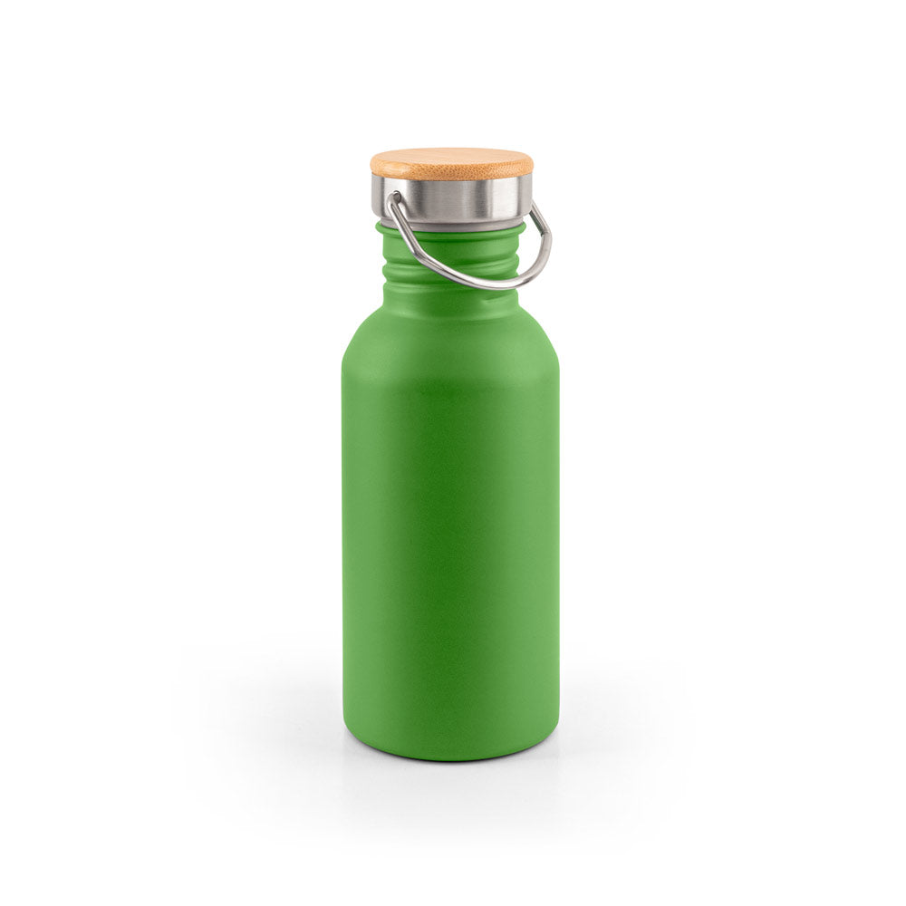 EWING. Garrafa em aço inoxidável (90% reciclado) com parede simples