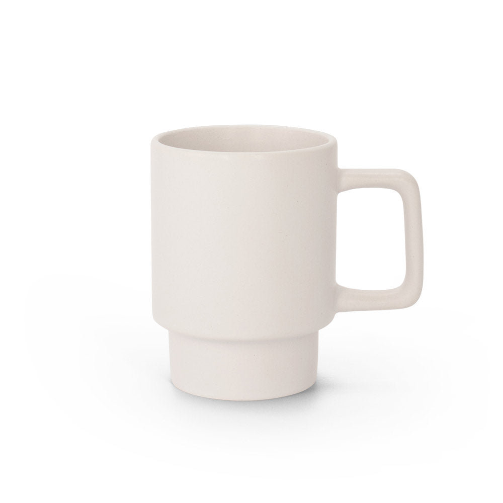 KUERTEN. Caneca de cerâmica com acabamento mate 330 mL