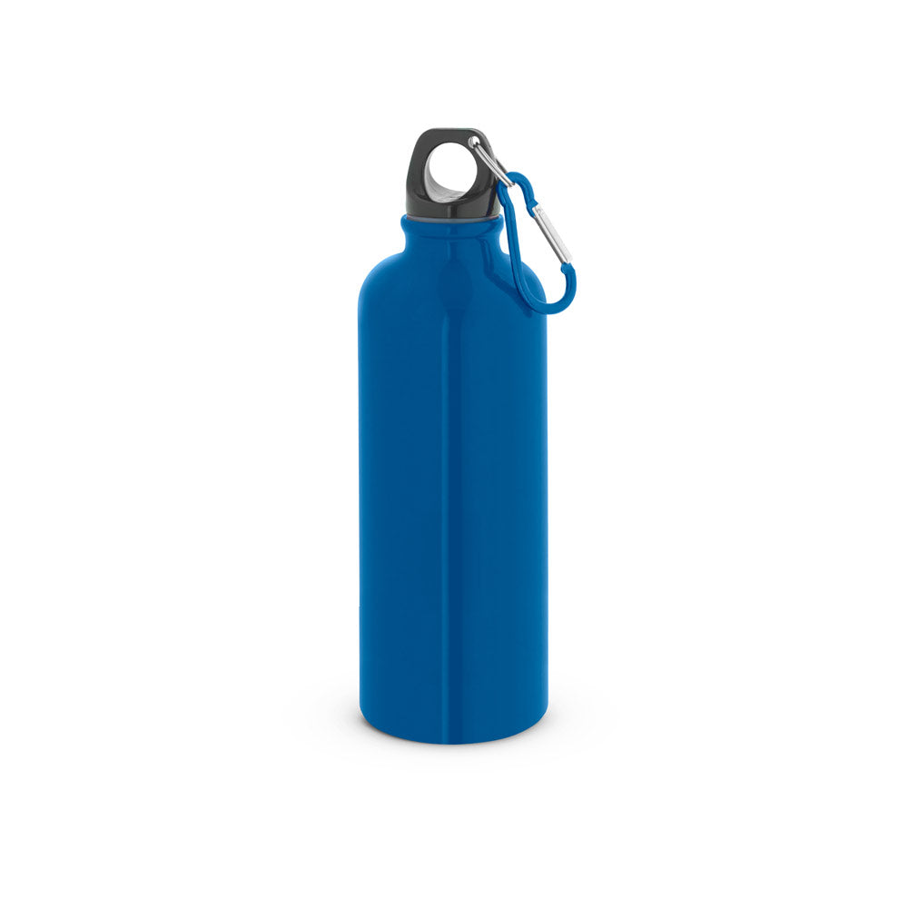 KELCE. Garrafa em aço inoxidável com parede simples e mosquetão 550 ml