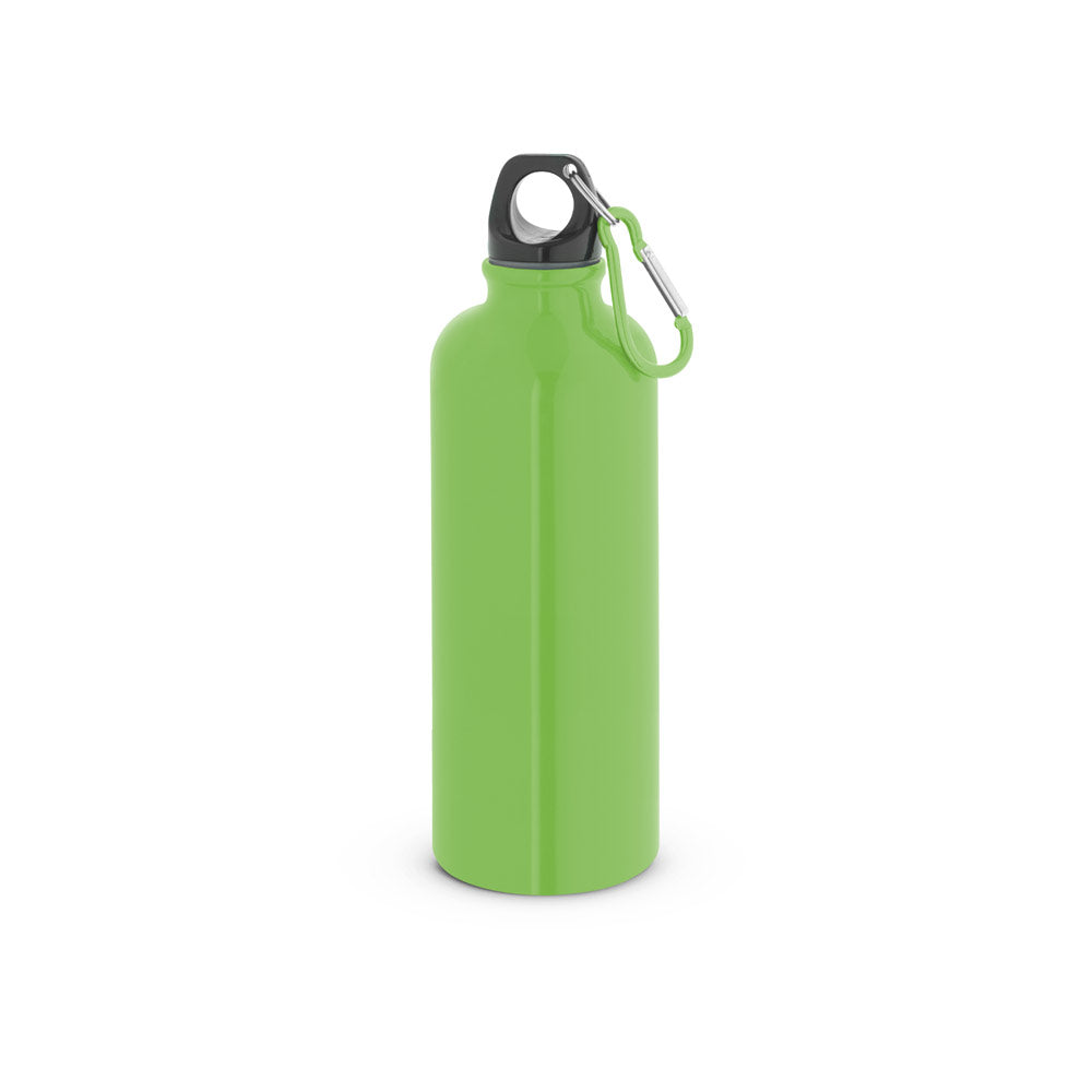 KELCE. Garrafa em aço inoxidável com parede simples e mosquetão 550 ml