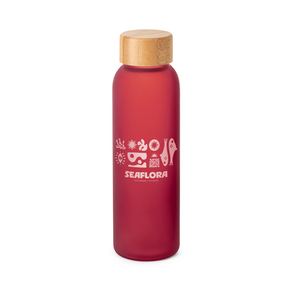 LILLARD GLASS. Garrafa em vidro fosco 520 mL
