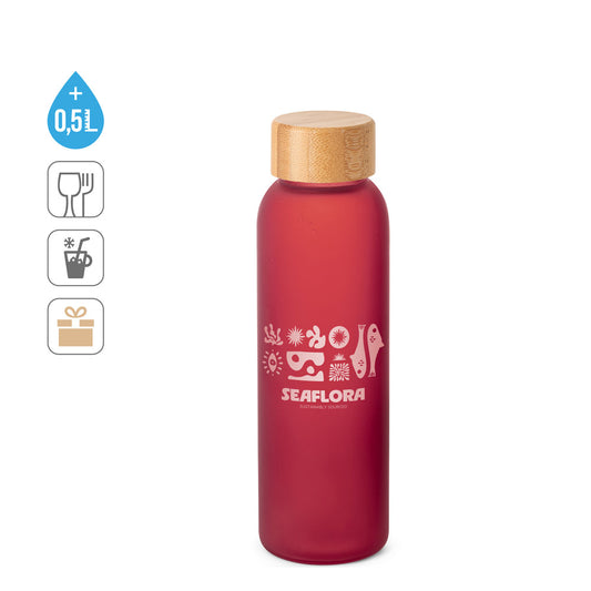 LILLARD GLASS. Garrafa em vidro fosco 520 mL