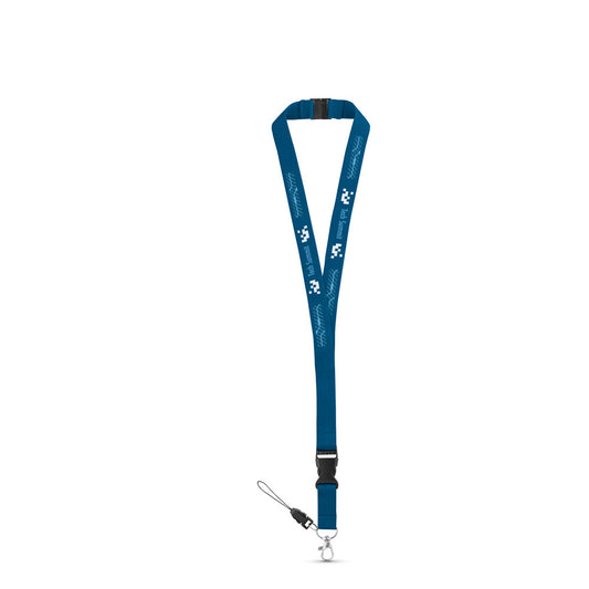 MURRAY. Lanyard em poliéster com mosquetão em metal