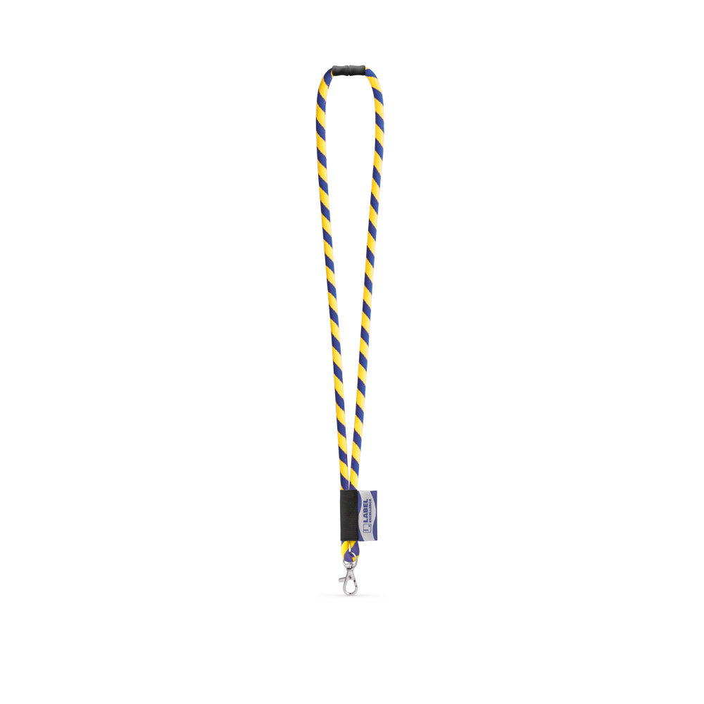 WISBECH. Lanyard personalizada em poliamida