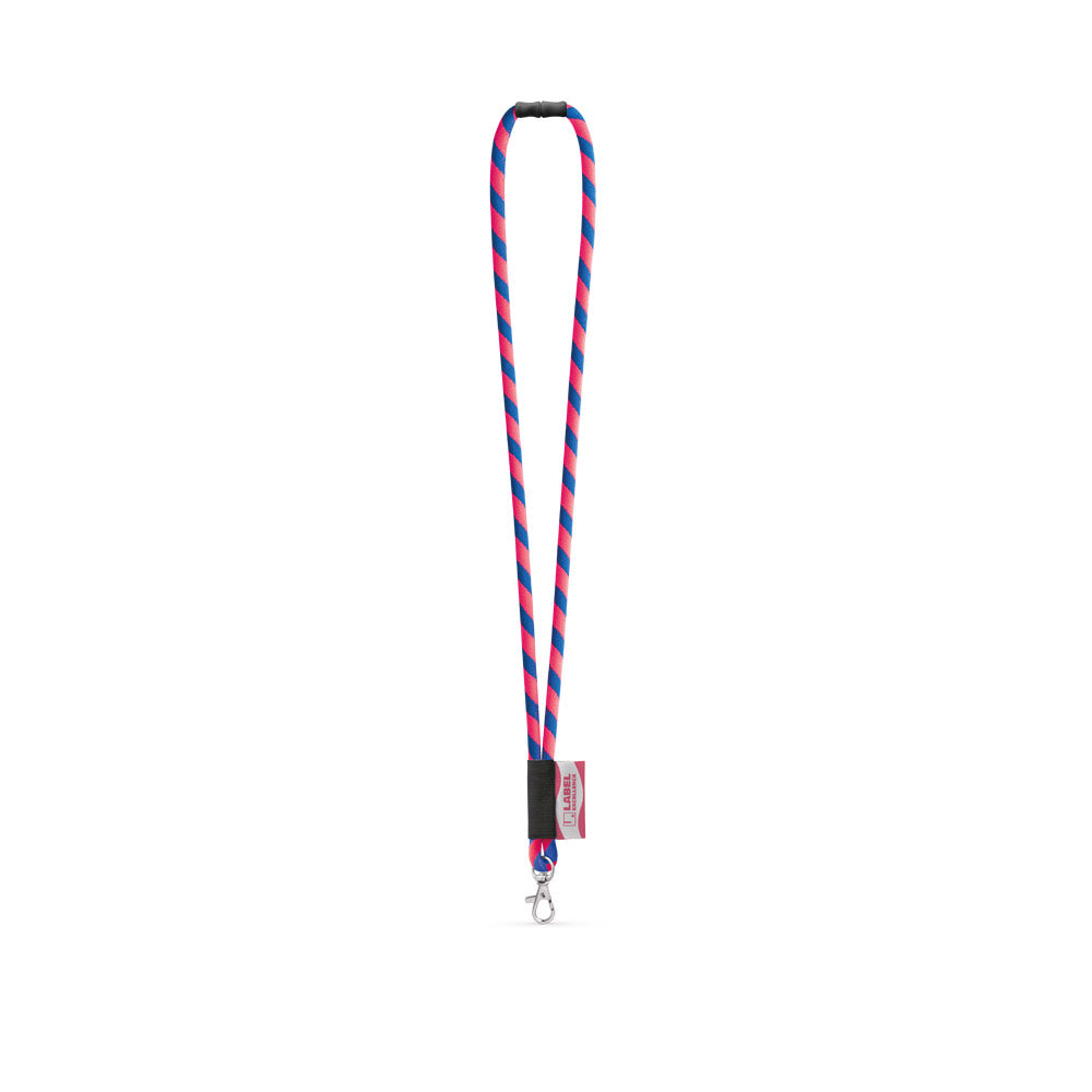 WISBECH. Lanyard personalizada em poliamida