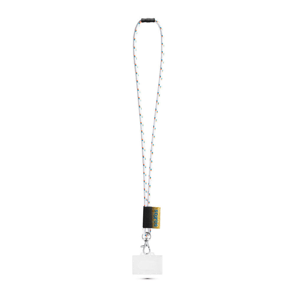 BRIDPORT. Lanyard personalizada em poliéster