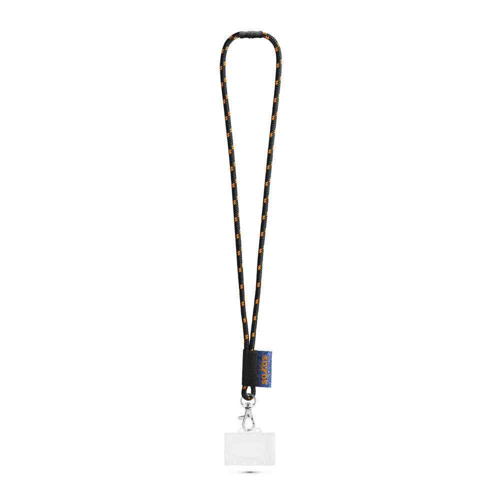 BRIDPORT. Lanyard personalizada em poliéster
