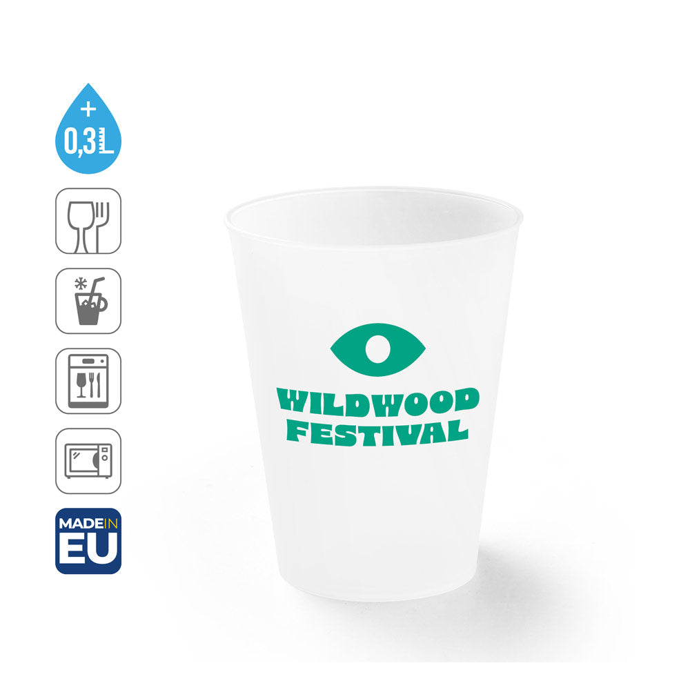 KANE S. Copo de festival em PP 330 mL