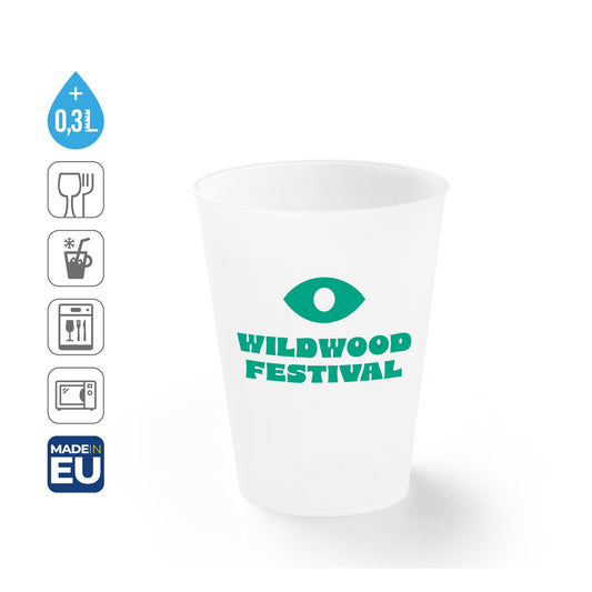 KANE S. Copo de festival em PP 330 mL