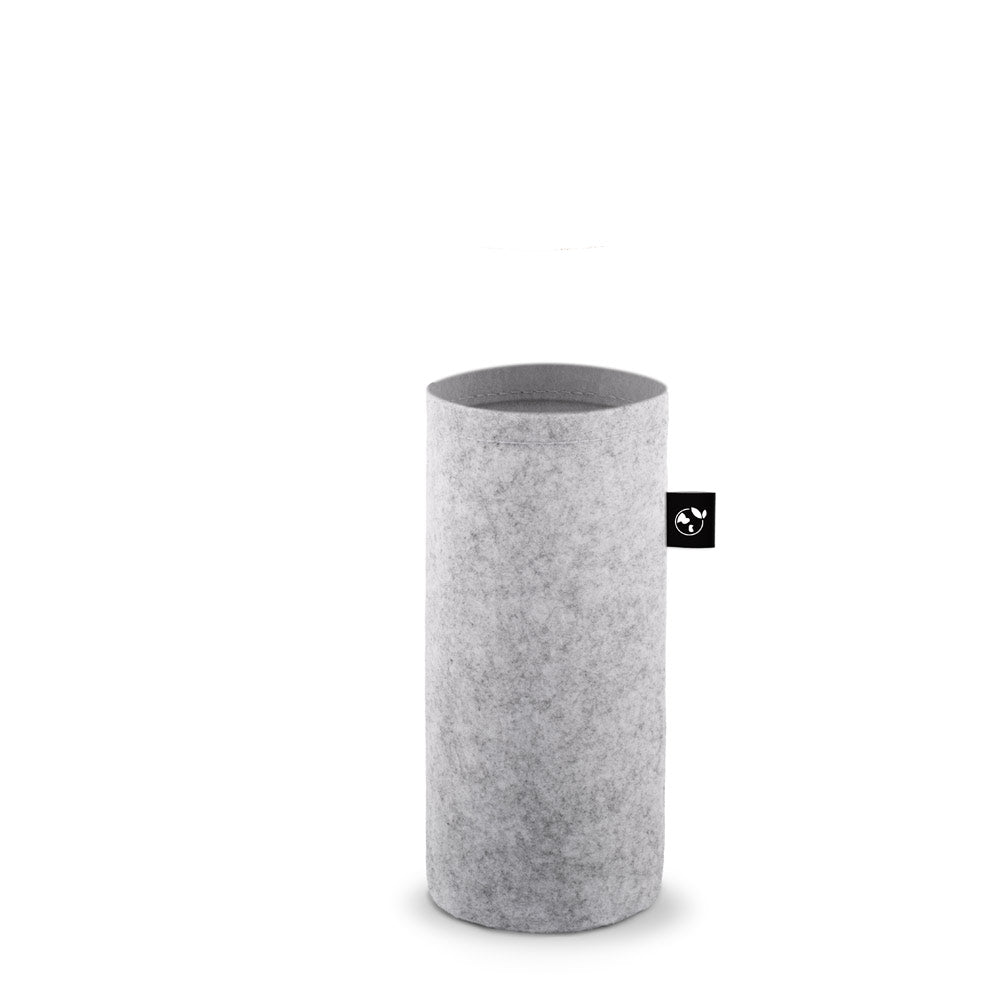 STOREY. Manga em feltro reciclado (xxx% reciclado) ideal para garrafa
