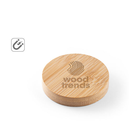 AMCHUR. Base para copos em bambu com abre-cápsulas