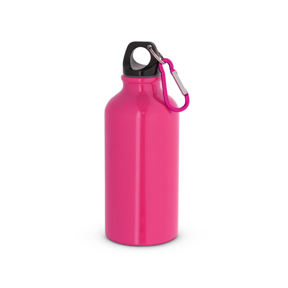 LANDSCAPE S. Garrafa de desporto em alumínio com mosquetão 400 mL
