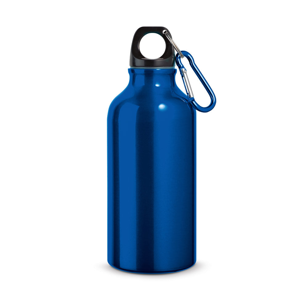 LANDSCAPE S. Garrafa de desporto em alumínio com mosquetão 400 mL