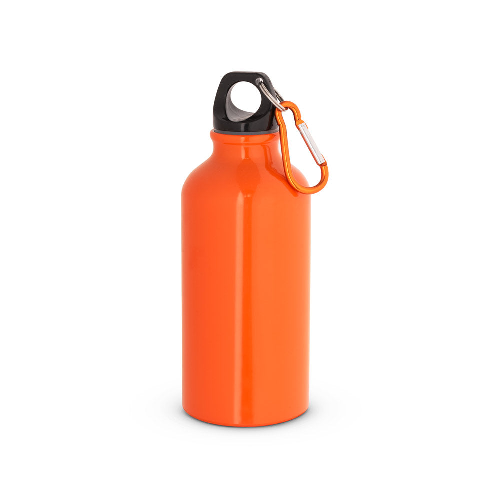 LANDSCAPE S. Garrafa de desporto em alumínio com mosquetão 400 mL
