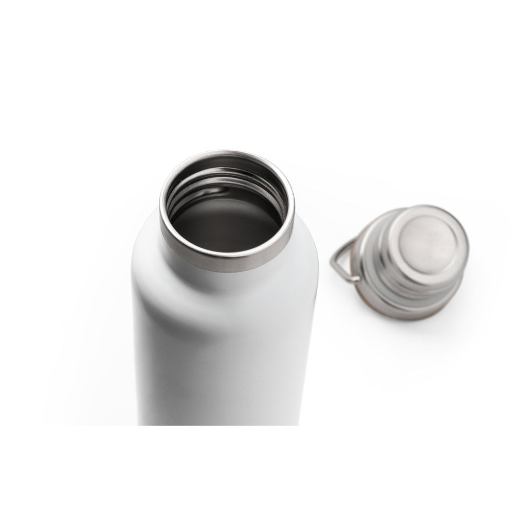 RAGNAR. Garrafa em aço inoxidável (36% reciclado) de parede dupla térmica, isolada a vácuo 570 mL