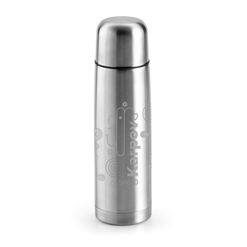 KARPOV. Garrafa térmica em aço inoxidável 500 mL