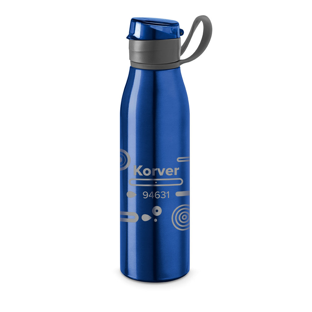 KORVER. Garrafa de desporto em alumínio 650 mL