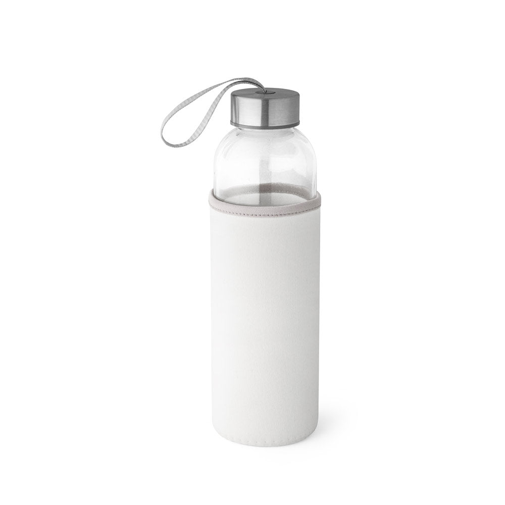 RAISE. Garrafa de desporto em vidro e aço inoxidável 520 mL
