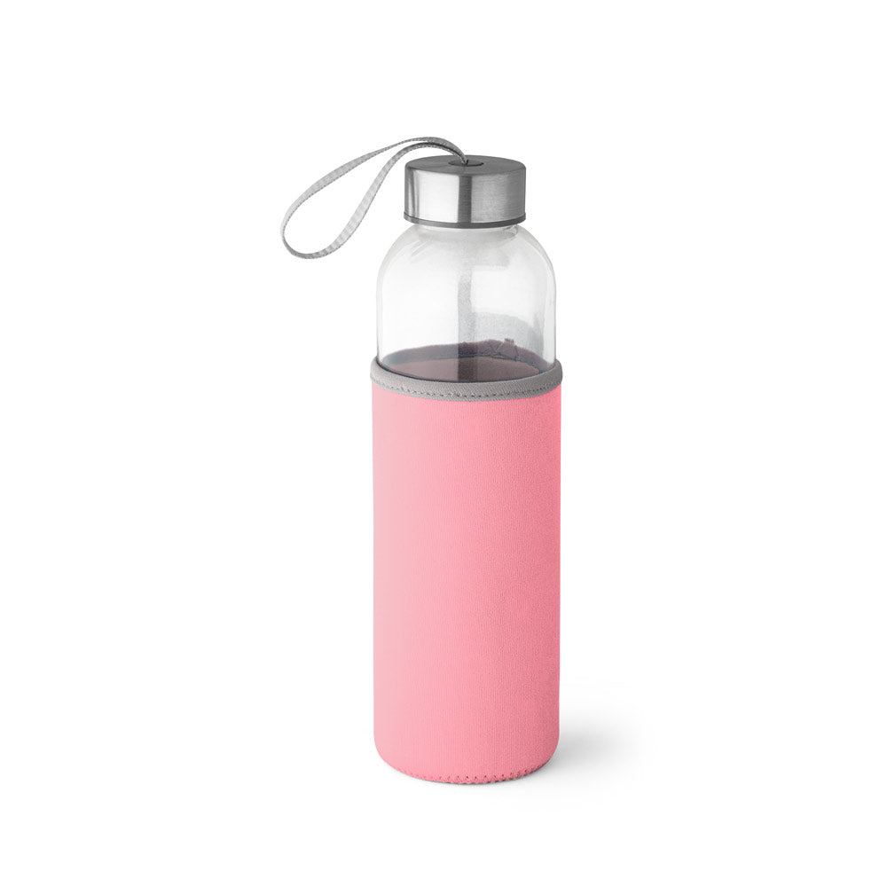 RAISE. Garrafa de desporto em vidro e aço inoxidável 520 mL