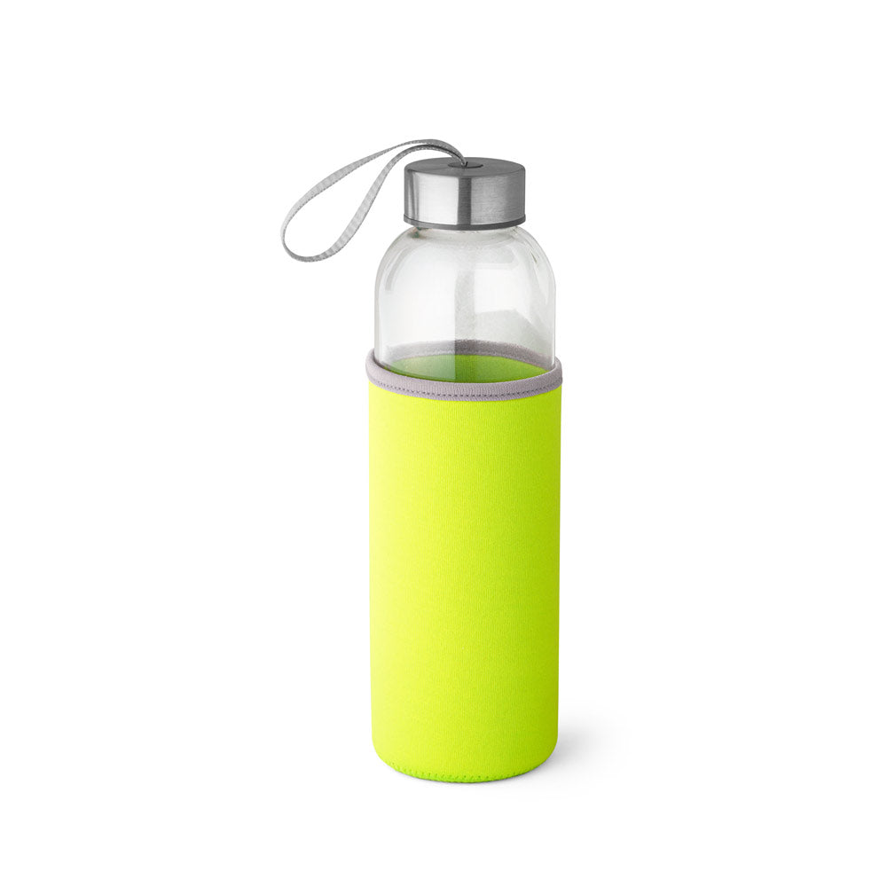 RAISE. Garrafa de desporto em vidro e aço inoxidável 520 mL