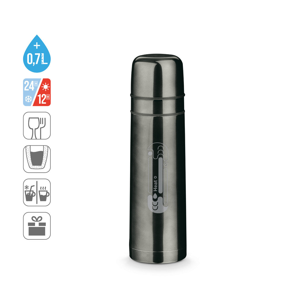 HEAT. Garrafa térmica em aço inoxidável 750 mL