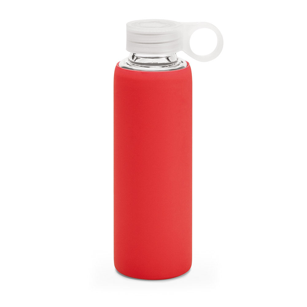 DHABI. Garrafa de desporto em vidro borossilicato 380 mL