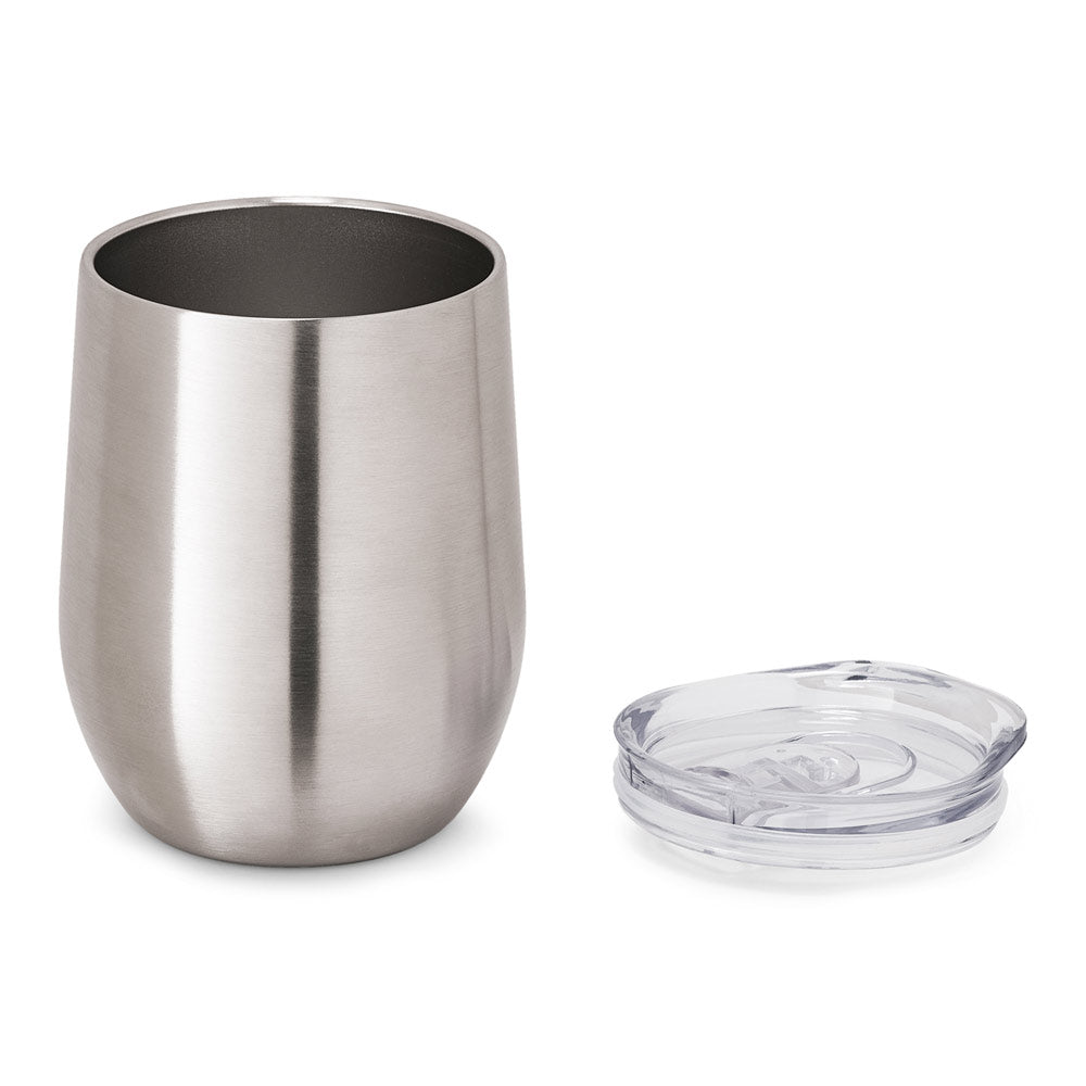 RONDE. Copo de viagem em aço inoxidável 400 mL