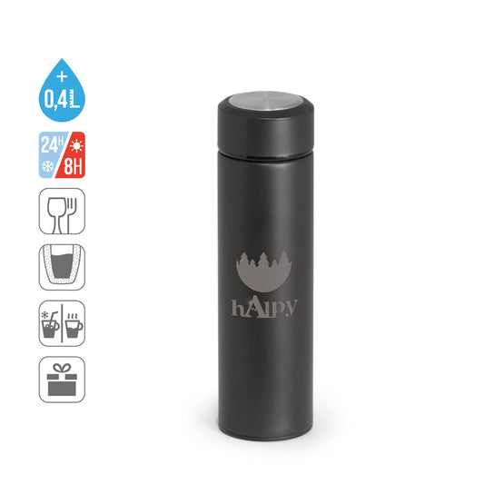 INGRAM. Garrafa térmica em aço inoxidável 470 mL
