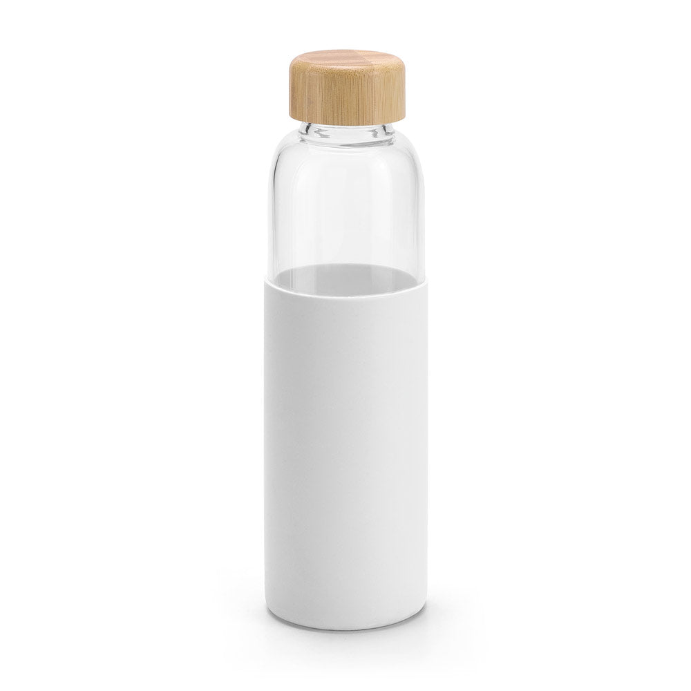 DAKAR. Garrafa em vidro borossilicato e bambu 600 mL
