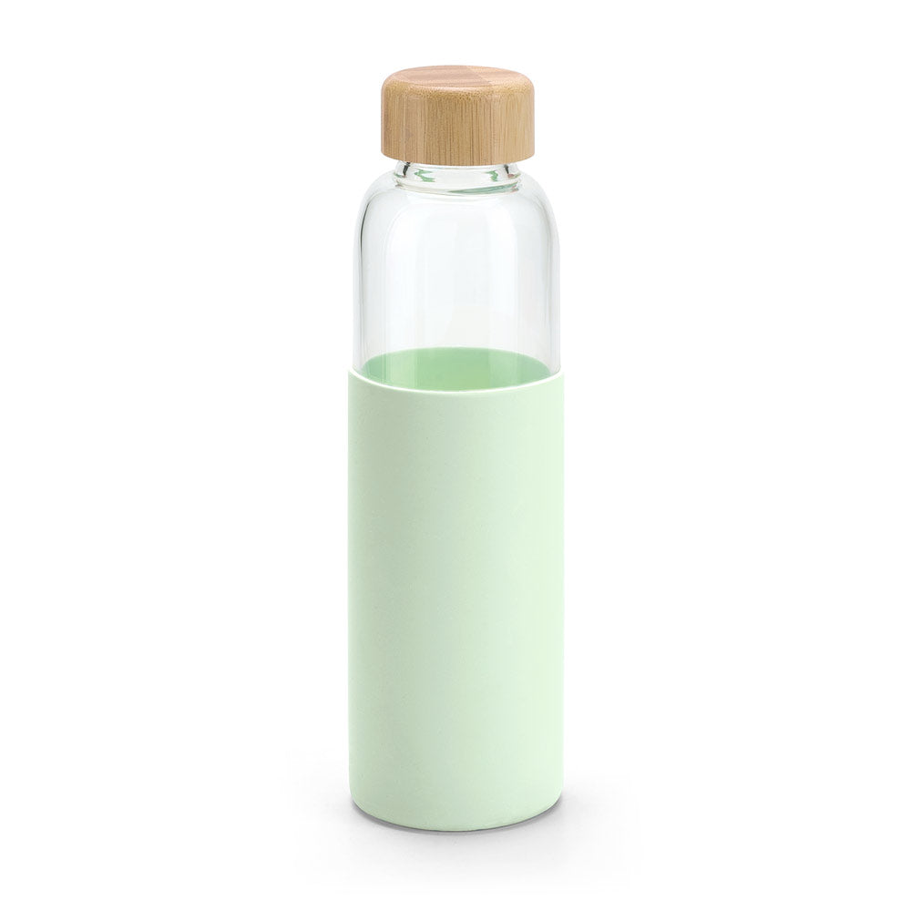DAKAR. Garrafa em vidro borossilicato e bambu 600 mL