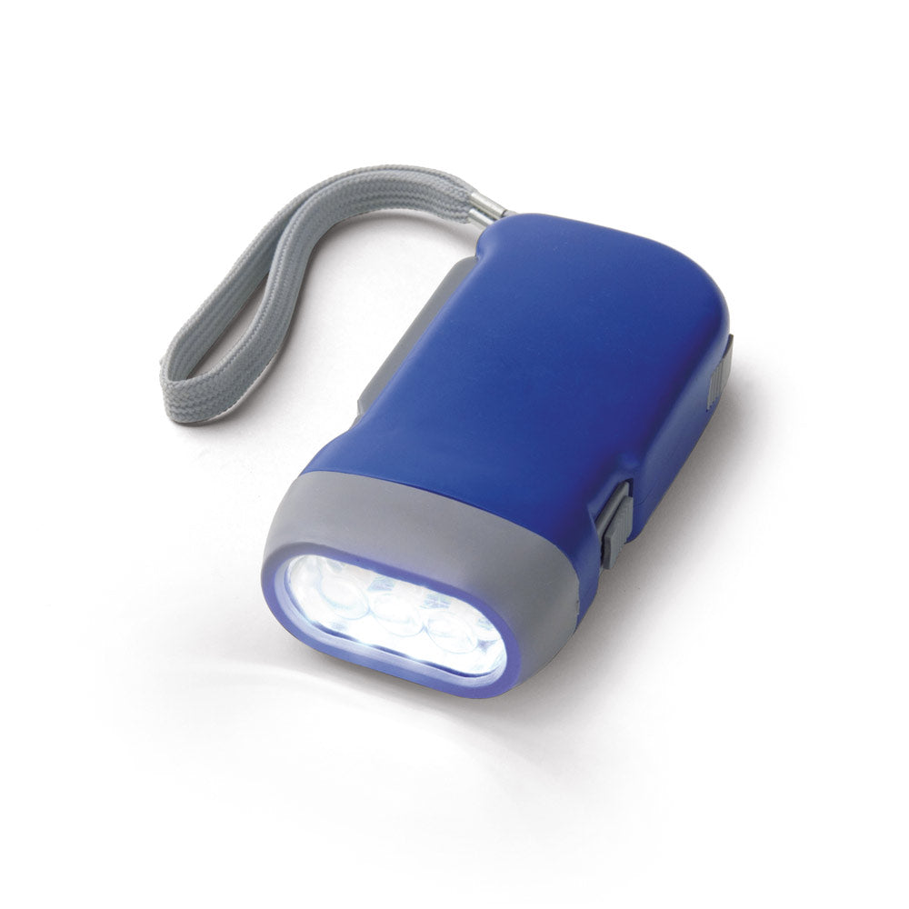 EDDIE. Lanterna dínamo com 3 LEDs