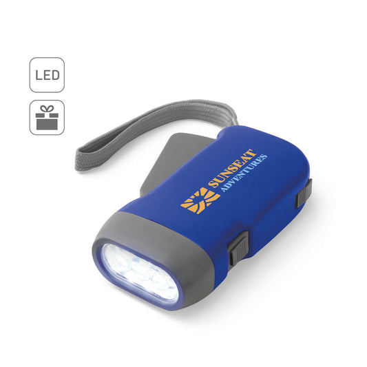 EDDIE. Lanterna dínamo com 3 LEDs