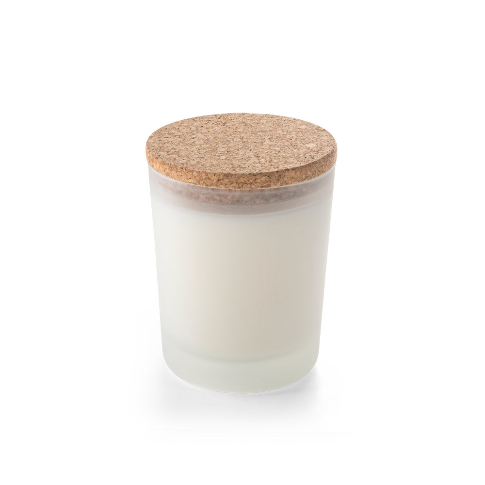 DUVAL. Vela aromática em copo de vidro com tampa em cortiça 180 g