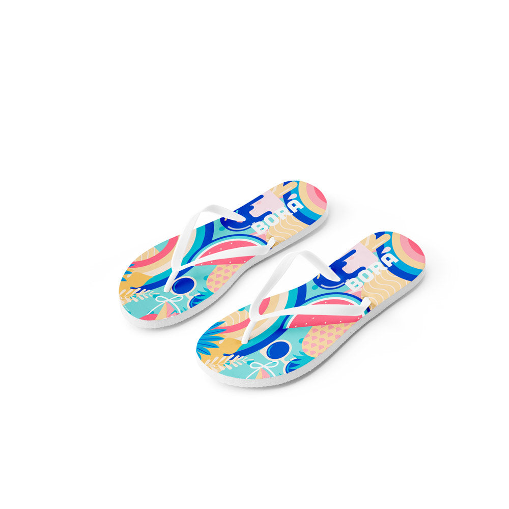 BALI S / M. Chinelos com sola totalmente personalizável em sublimação