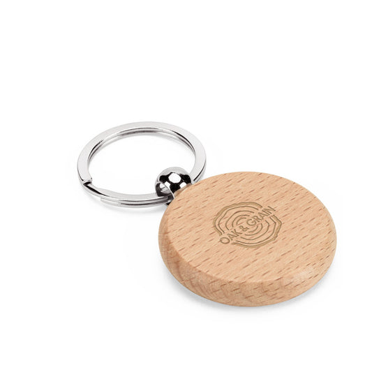 STEWIE ROUND. Porta-chaves redondo em madeira de faia