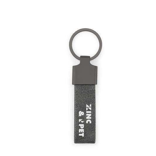 RAVEN. Porta-chaves em metal e pet reciclado (30% reciclado) com formato retangular