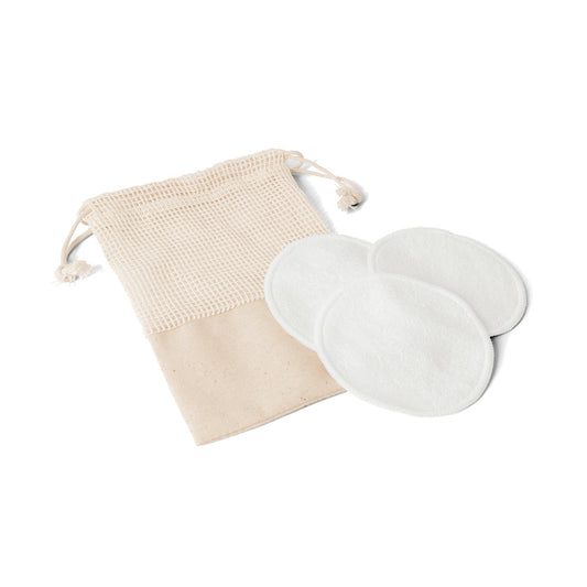 ELISE. Conjunto de 3 discos de limpeza facial laváveis e reutilizáveis