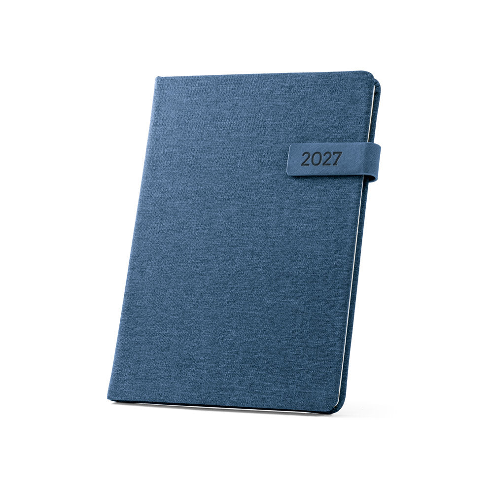 ANDRESEN B5. Agenda em poliéster reciclado (100% rPET)