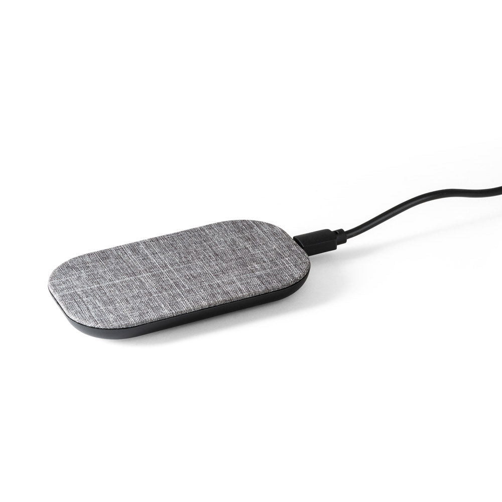RENEWAL CHARGER. Carregador wireless rápido 10W em PET reciclado (100% rPET)