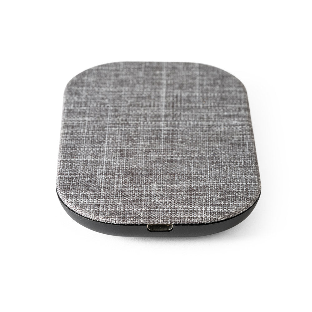 RENEWAL CHARGER. Carregador wireless rápido 10W em PET reciclado (100% rPET)