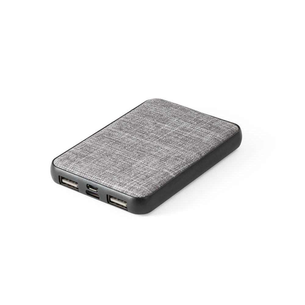 RENEWAL BATTERY. Power bank 5'000 mAh em PET reciclado (100% rPET)