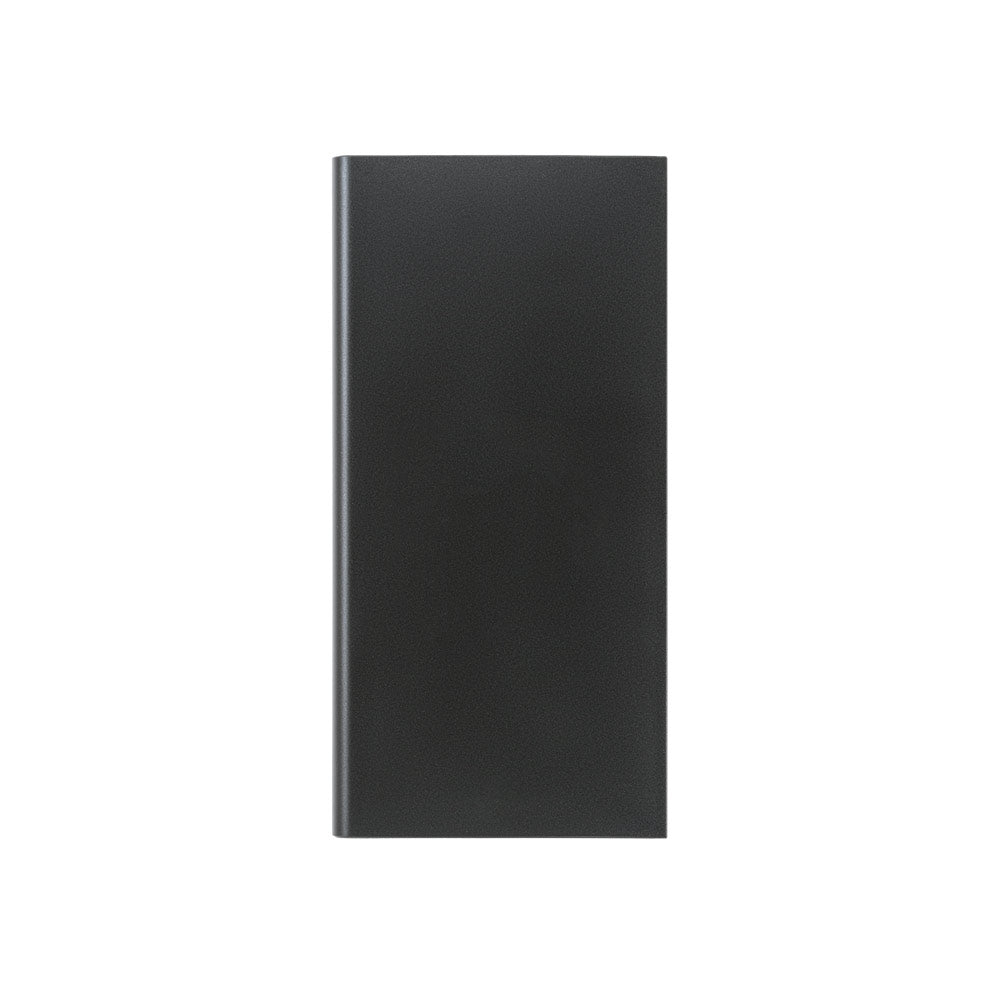 CLERK. Power bank 8'000 mAh com painel solar em alumínio 100% reciclado