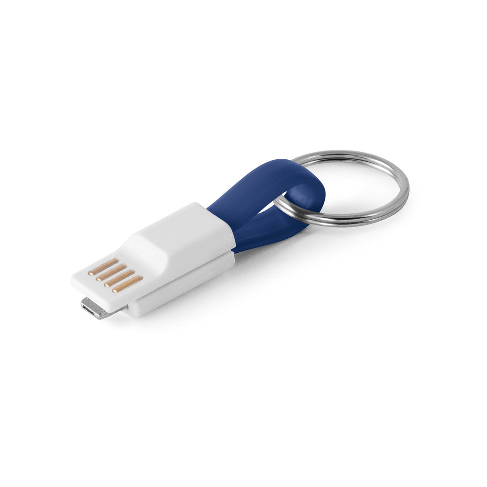 RIEMANN. Cabo USB com conetor 2 em 1 em ABS e PVC