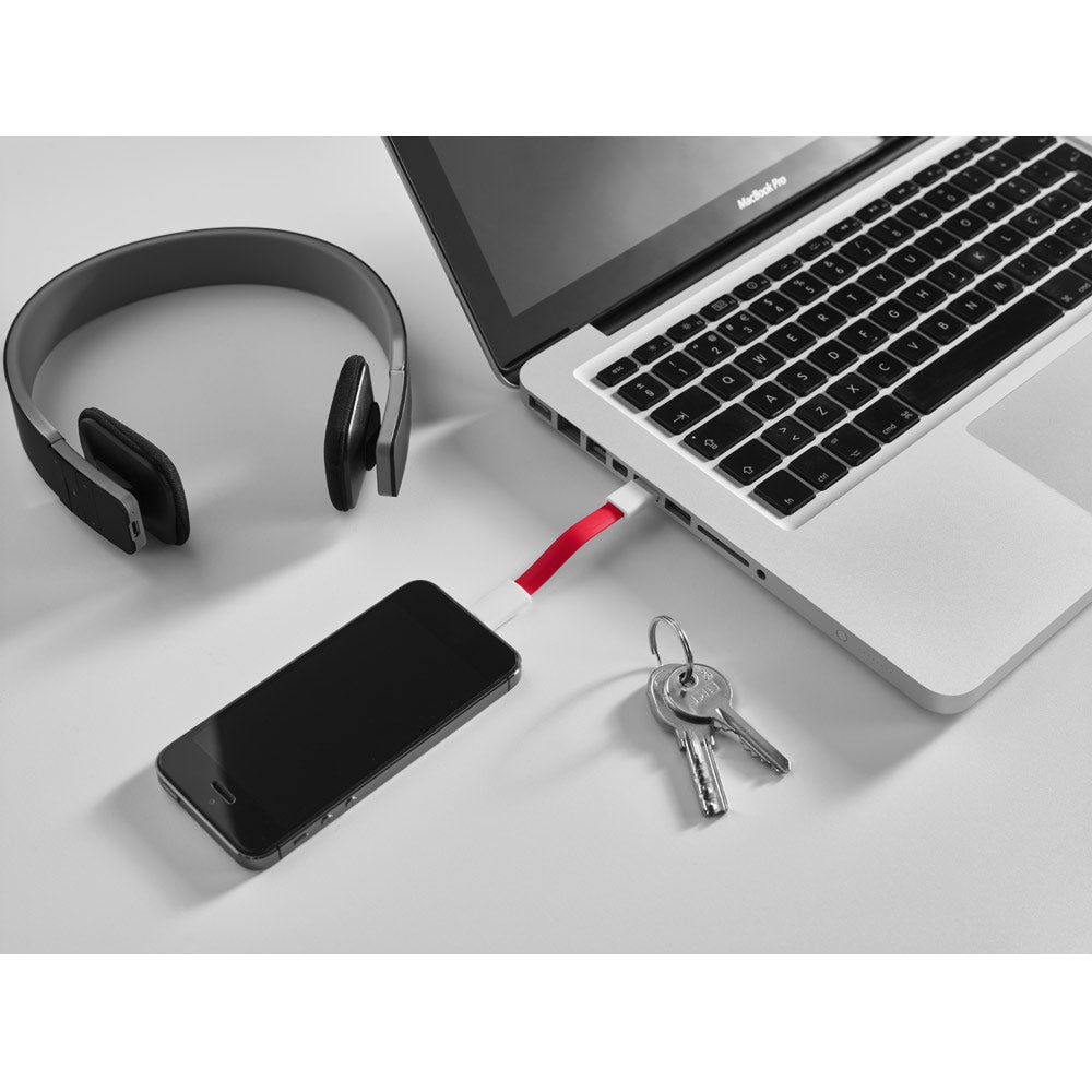 RIEMANN. Cabo USB com conetor 2 em 1 em ABS e PVC