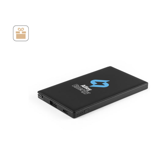 WIGNER. Power bank 4'000 mAh em ABS reciclado (100% rABS)