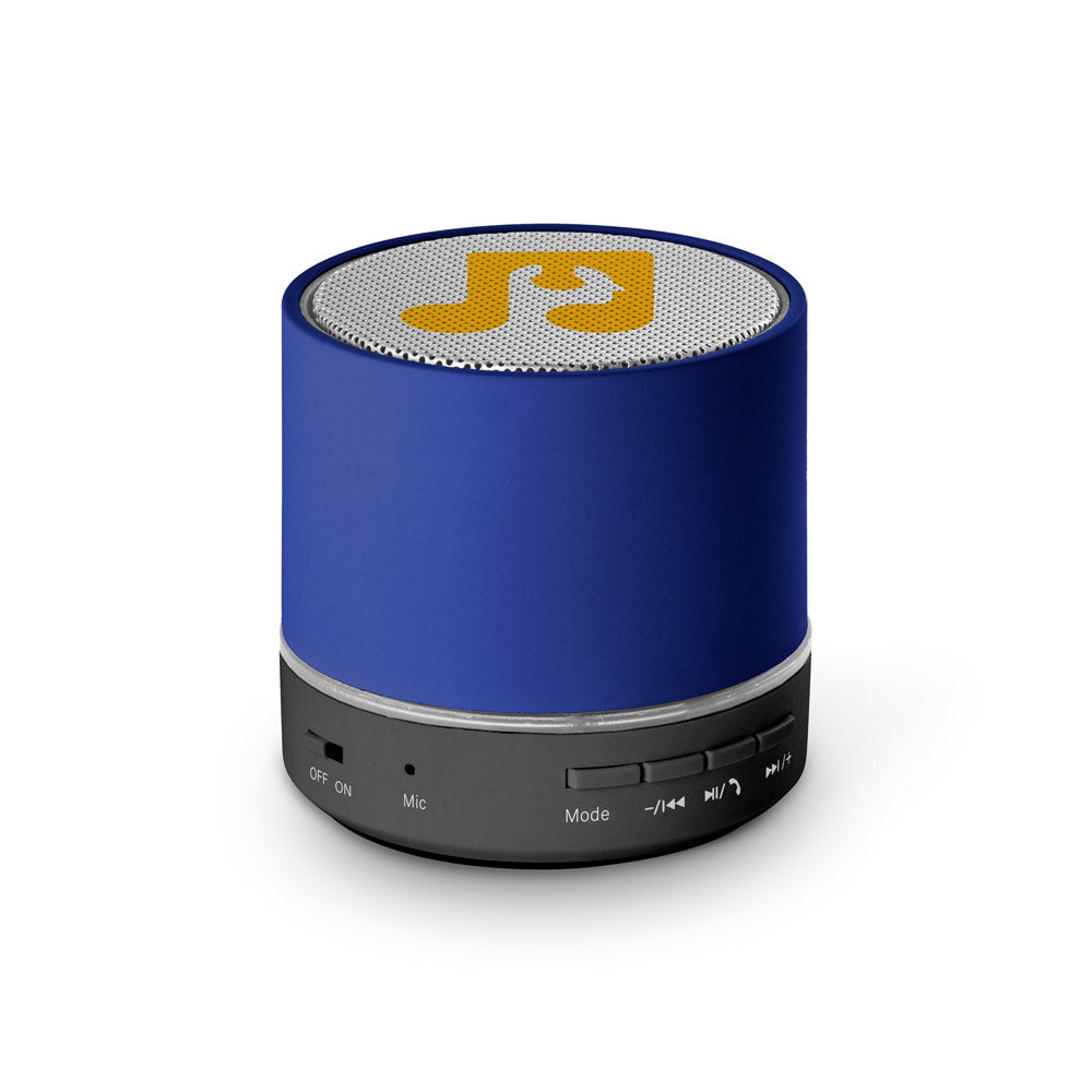 RE-PEREY. Coluna de som portátil de 3W com 4h30m de autonomia em ABS reciclado (100% rABS)