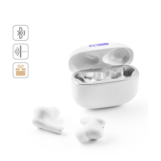 CAUBY. Auriculares sem fios com ANC e 10h de autonomia em ABS reciclado (100% rABS)