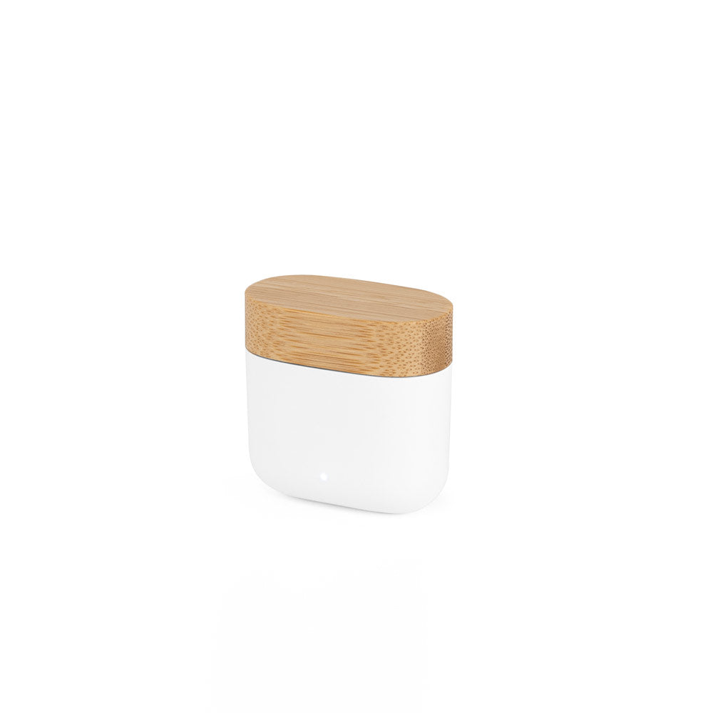 COBAIN. Auriculares sem fios com 5h de autonomia em ABS reciclado (100% rABS) e bambu